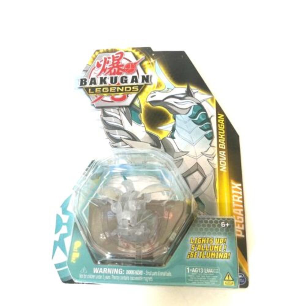 Bakugan Legends Nova Pegatrix (White) Light‎ Up Bakugan New Complete Collectible